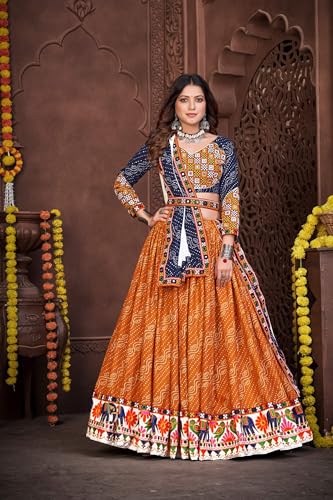 Indian Ready to Wear Lehenga Choli Navratri/Diwali/Events for Women, Bridesmaid, Party, Festival Wear-052