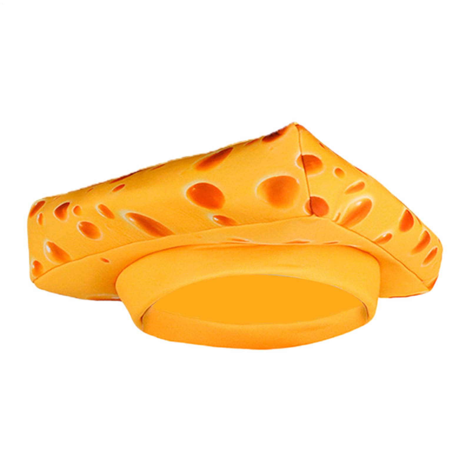 Rukjmqi Cheese Head Hat | Fun Soft Novelty Realistic Festival Supplies - Adult Cheese Hat,for Cosplay Christmas Holiday Garden Daily Winter Outdoor Halloween Party Cosplay