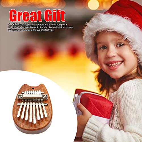 Teckey Kalimba Thumb Piano, Portable Mini Flat Board Kalimba, Acajou en Bois Fait Main Mbira Finger Piano Instrument de… - Les Beatles, Paul McCartney, John Lennon, RIngo Starr, George Harrison Teckey Kalimba Thumb Piano, Portable Mini Flat Board Kalimba, Acajou en Bois Fait Main Mbira Finger Piano Instrument de… – Image 4