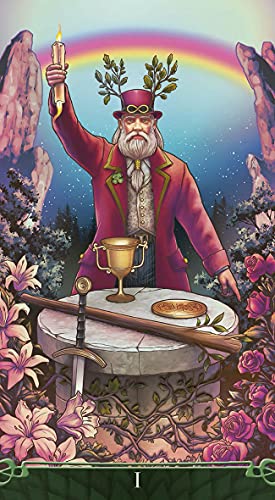 Coffret Tarot Arc-en-Ciel: 78 cartas y libro guía