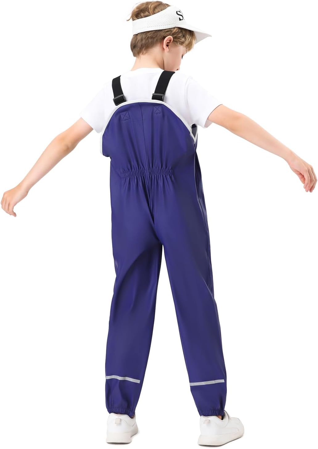 Kids Unisex Rain Pants, Green, Size 2-9 Years