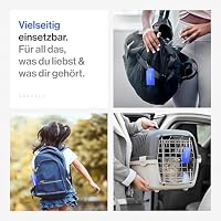 Travely Premium Kofferanhänger - leicht Erkennbar, Robust & Sicher - inkl. Namensschild und Privatsphäre Schutz I Vielseitig und Praktische Adressanhänger, Namensanhänger & Gepäckanhänger – Ansicht 7