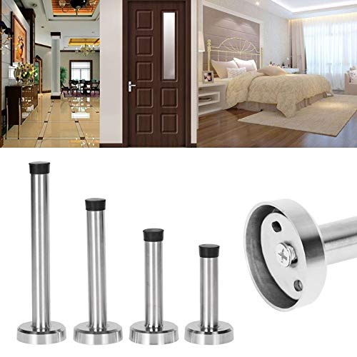 Tope de puerta de acero inoxidable de 8cm para un hogar moderno, silencioso y seguro 7