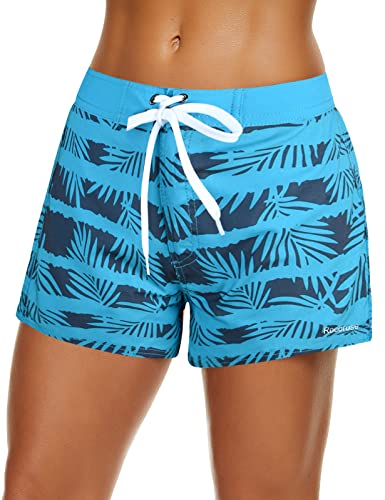 Short de bain femme séchage rapide fini l'humidité avec la poche arrière Rocorose
