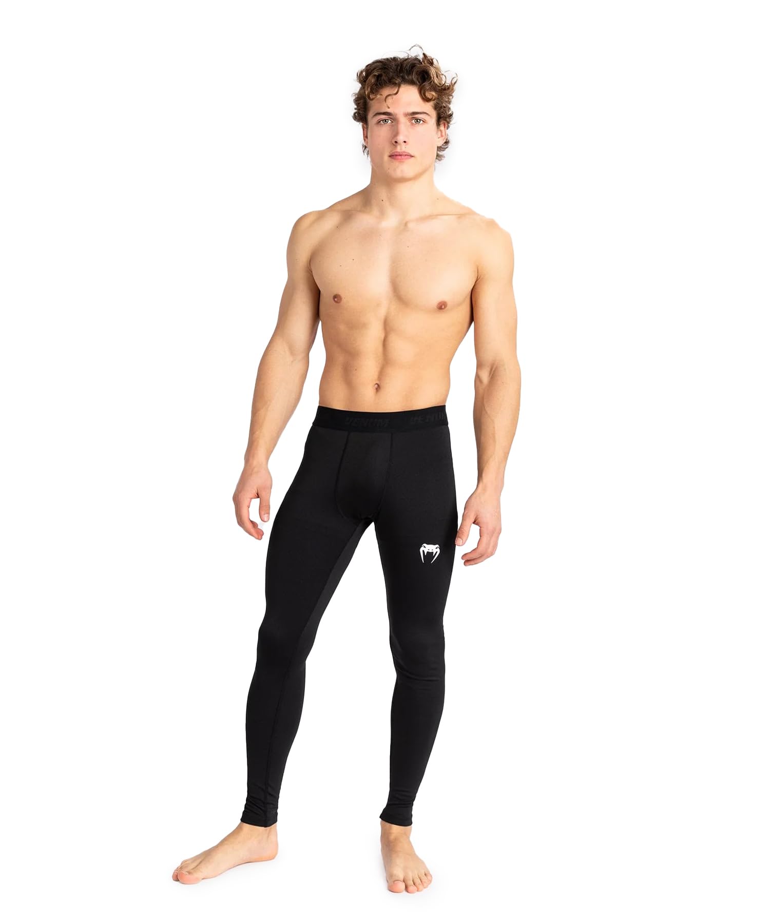 Venum, Contender Spats, Men's, M, Black/White