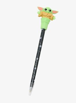 Star Wars The Mandalorian The Child Baby Yoda Topper Pen