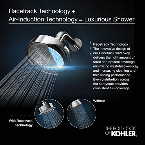 KOHLER Artifacts Shower Head with Handheld Combo High Pressure, One