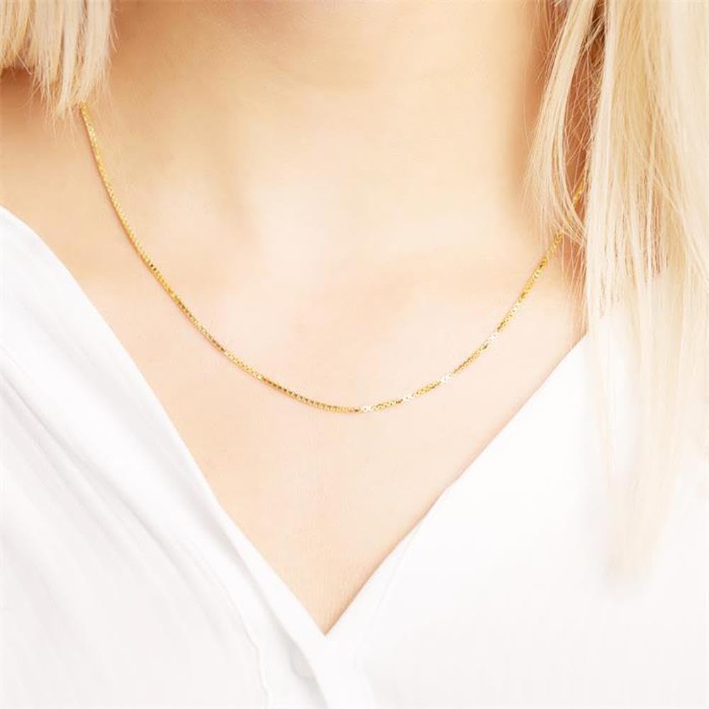 Unique Venezianerkette 1,2 mm aus vergoldetem 925er Silber