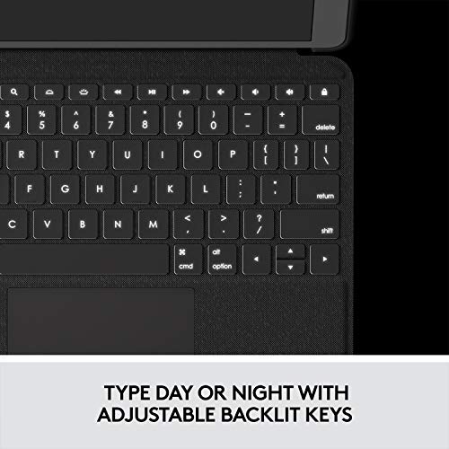 Logitech Flip Folio Keyboard Case 11-inch iPad Air, Graphite - image 8