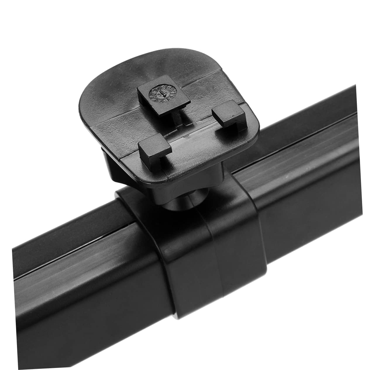 Support de Tablette et Téléphone Rotation à 360 Degrés, en Plastique Noir pour Siège Arrière de Voiture pour Jeux et Voyages en Voiture