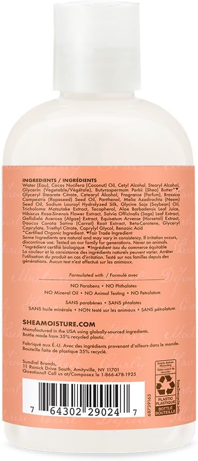 Shea Moisture Coconut and Hibiscus Conditioning Curl/Style Milk 237 ml