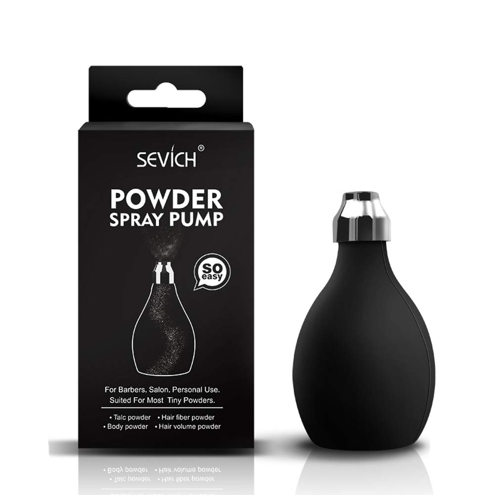 Amazon.com: SEVICH Powder Spray Bottle, Hair Fibers Refillable Applicator Hair  Powder Dispenser Empty Container for Barber Hair Salon & Home Use :  Everything Else
