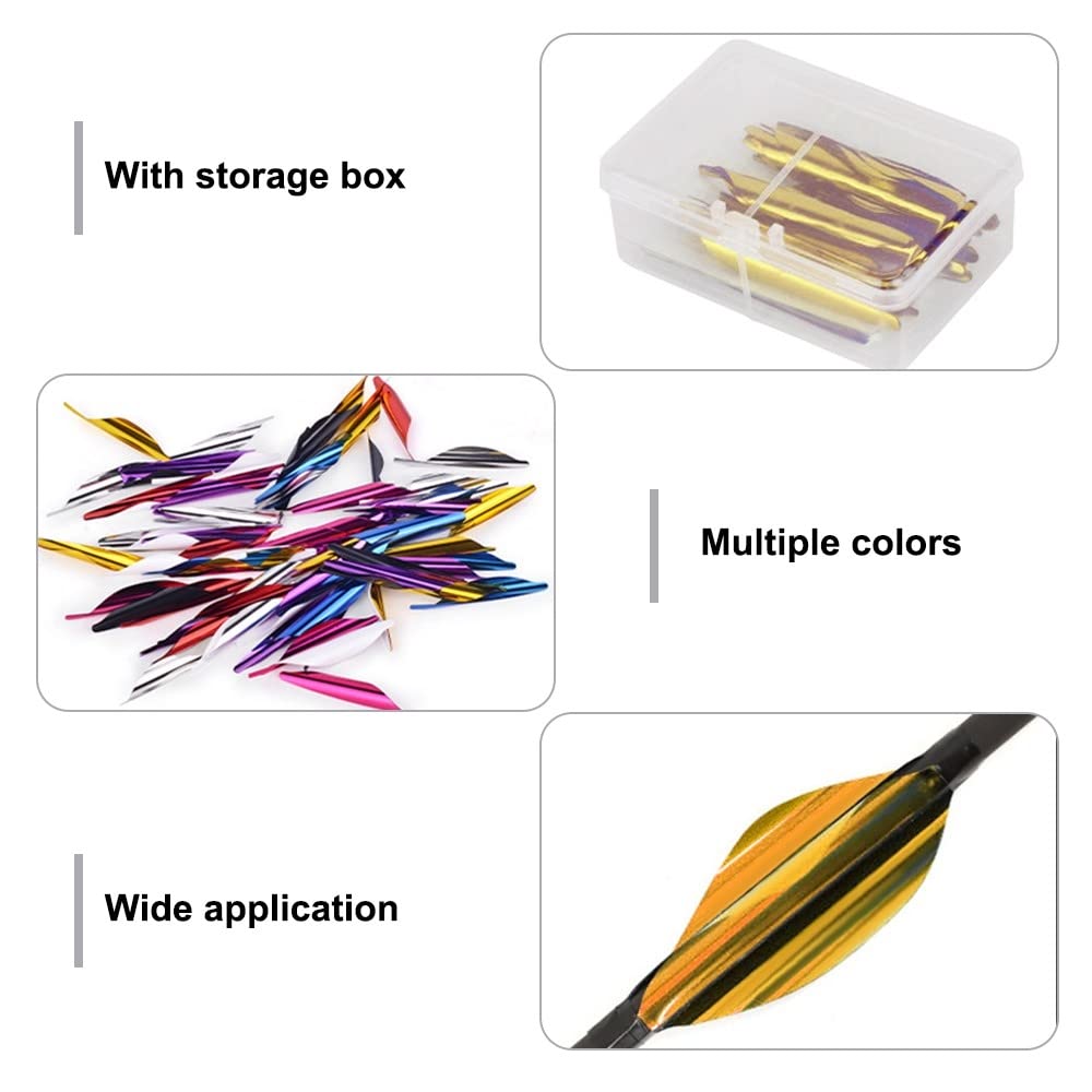 Molle Per Frecce Da Arco - 50 Pezzi In Gomma TPU, Lunghezza 3 Pollici, Per Caccia E Tiro - Foto 8