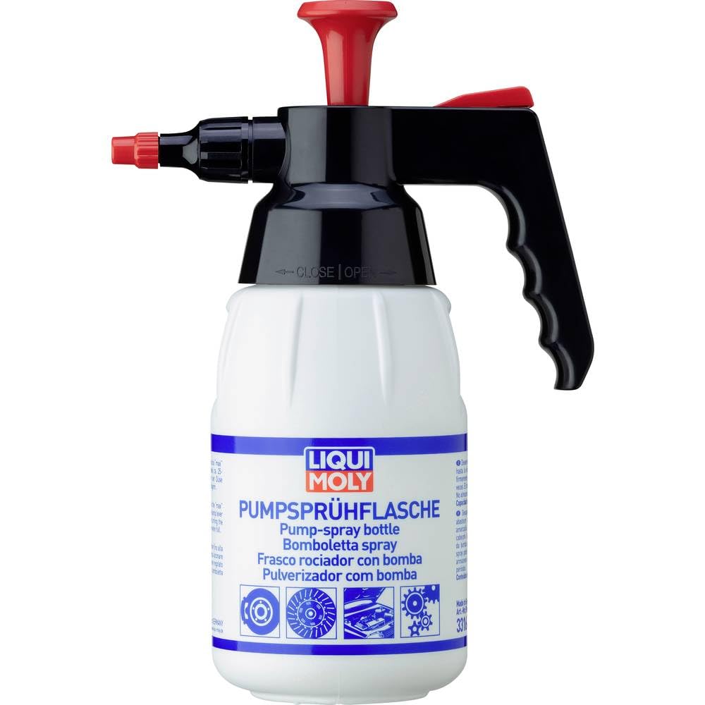 Liqui Moly Frasco rociador con Bomba, 1 L, Accesorios de Taller, Equipo de Taller, SKU 3316