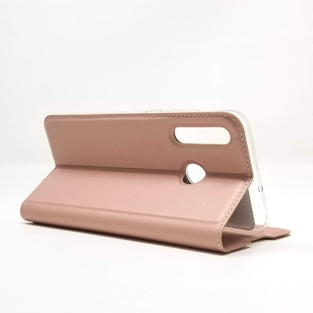 MRSTER Custodia per Huawei P Smart+ 2019, Custodia in Pelle Honor 20 Lite, Custodia Flip Premium Protettiva Portafoglio PU Pelle Case Cover per Huawei P Smart Plus 2019. BF Bad Smile