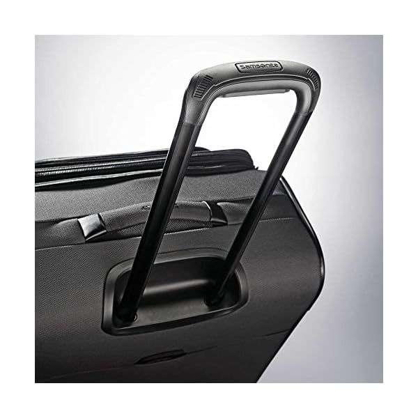 Samsonite Leverage LTE Softside Expandable Luggage with Spinner Wheels, Charcoal, CarryOn 20