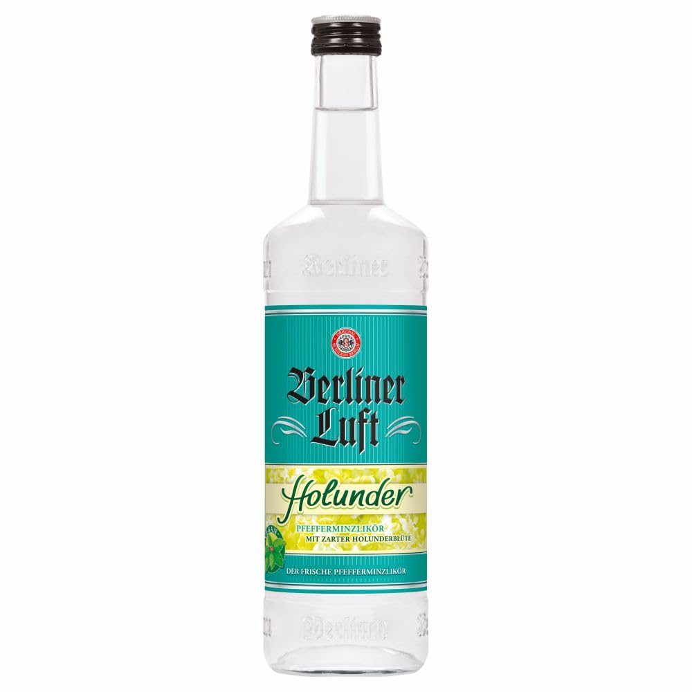 5 Fl. Berliner Luft Mix aus 5 Sorten - 0,7l + GRATIS Samvel Black Vodka 0,5l