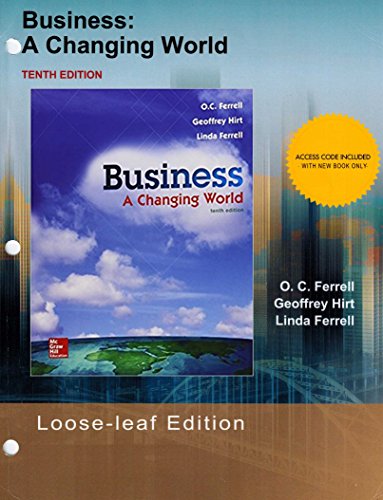 Business: A Changing World 10th Edition Loose-l... 1308923198 Book Cover