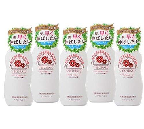 Kaminomoto Honpo () Hair Accelerator Floral Fragrance 150ml x 5 pcs