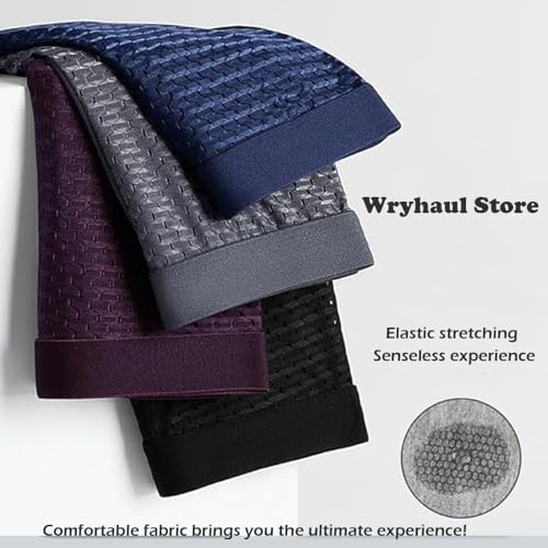 Men's Boxer Briefs, Box HeroBamboo Viscose Boxer Briefs Short for All-Day Comfort Underwear, Skin-Friendly Design2