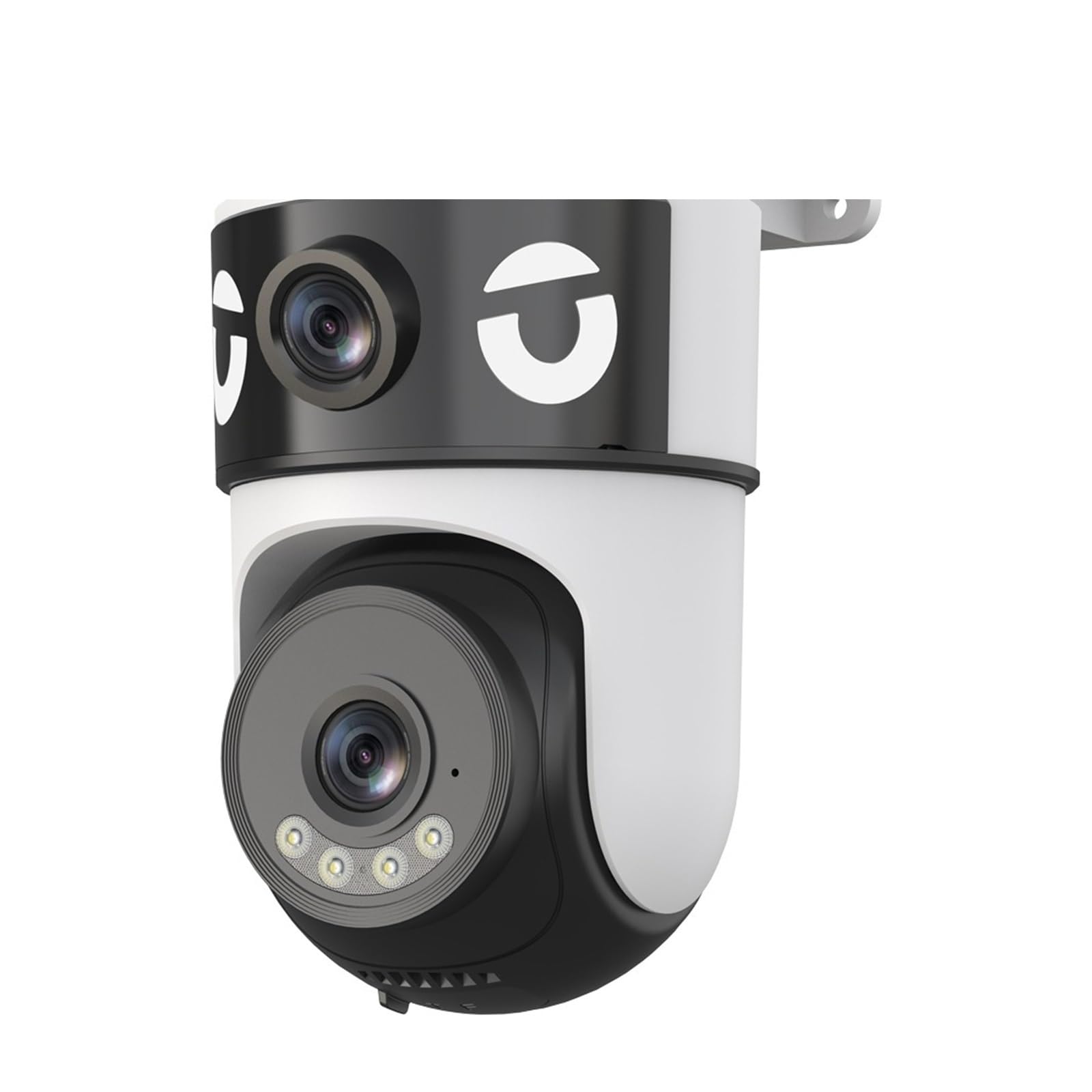 Oshpmbdlyfj Uk Plug 10K Security Protection Wifi6 Camera Outdoor Three Screen 20Mp Cctv External Ip Cam 10X Zoom 8K 15Mp Video Surveillance Camera(,6K Cam Add 128G Card)