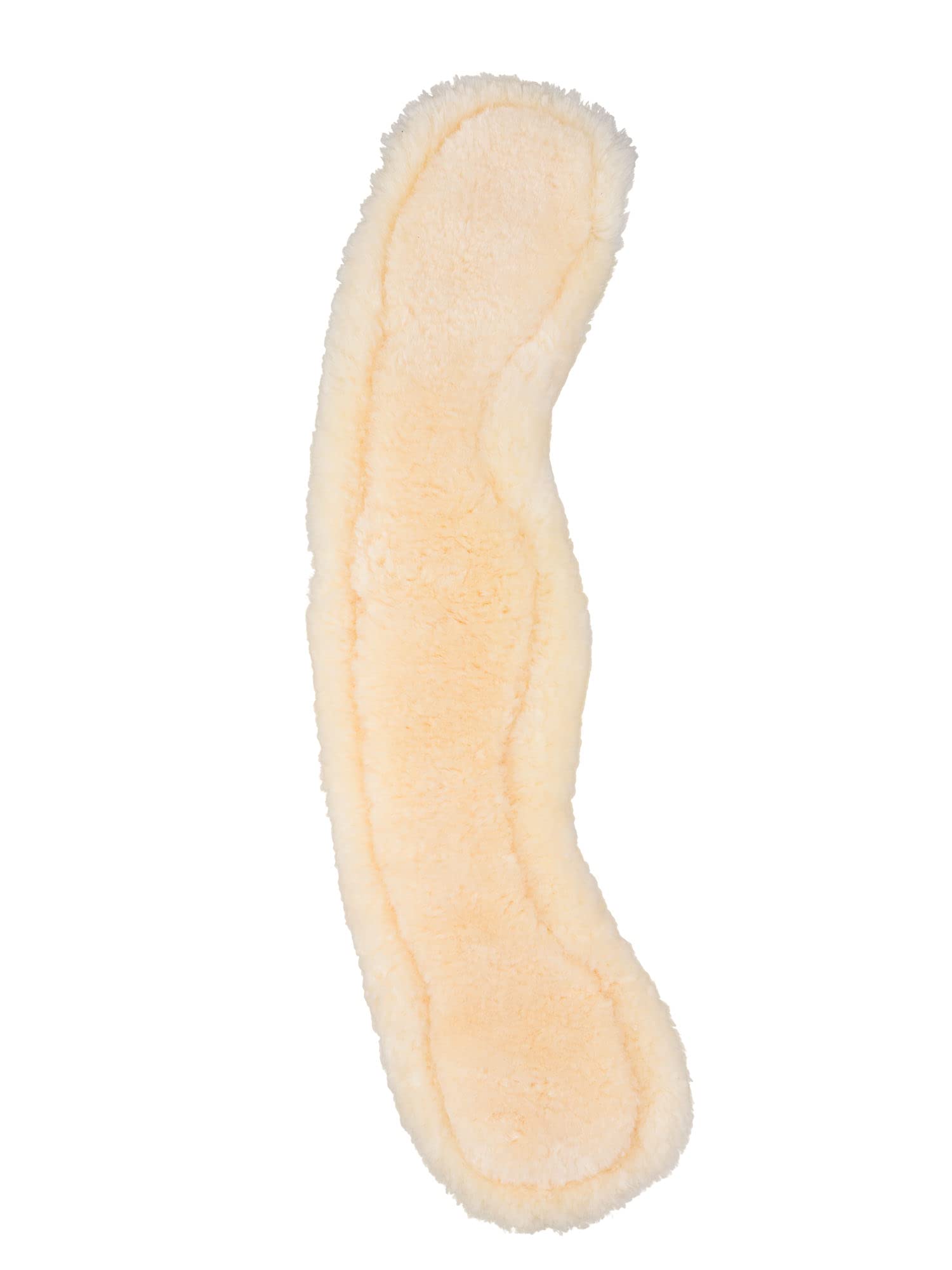 Rohn Moden Lammfell Sattelgurt Mady, Kurzgurt mit anatomischer Sichelform, 60 cm