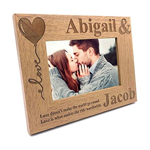 Personalised Love Couple Photo Frame Gift Cover