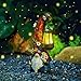 Pohabery Gnome Garden Decor Statue Solar Gnomes Decorations for Yard with Lantern Light Outdoor Decorations for Patio Mom Gift
