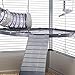 Ferplast Jaula Grande para Hurones FURET XL, Tres Niveles con Accesorios, Hamaca...
