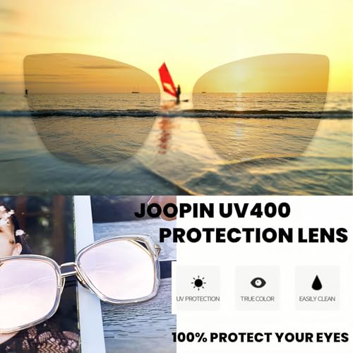 Joopin Oversized Cateye Sunglasses for Women Fashion Cat Eye Sun Glasses UV Protection Ladies Shades Sunnies3