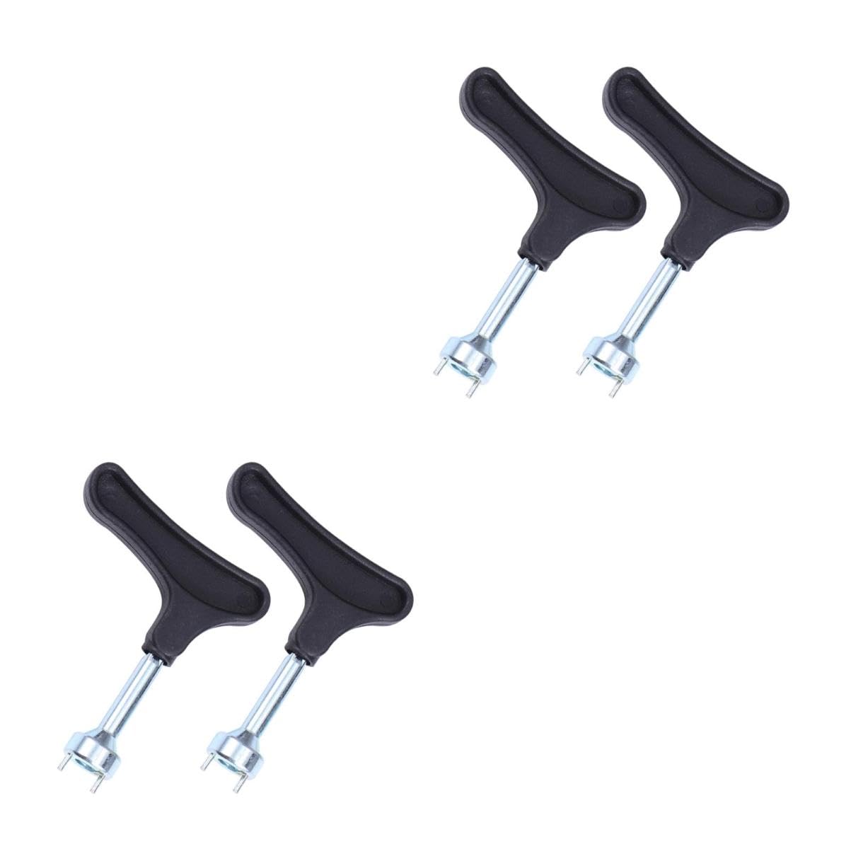 Mikikit 2 Sets 2 Pcs Convenient Golf Shoe Spike Replacement Ergonomic Spike Wrench Easy to Use and Carry for Golfers
