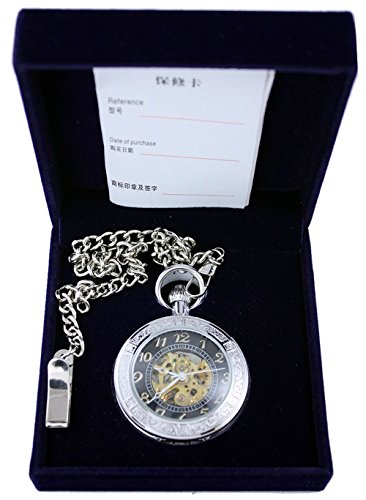OGLE-Waterproof-Magnifier-Skeleton-Chain-Silver-Luminous-Fob-Self-Winding-Automatic-Mechanical-Pocket-Watch