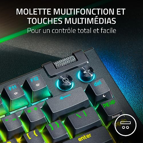 Clavier Razer Blackwidow V4 75% utilisations internationales - vue 7