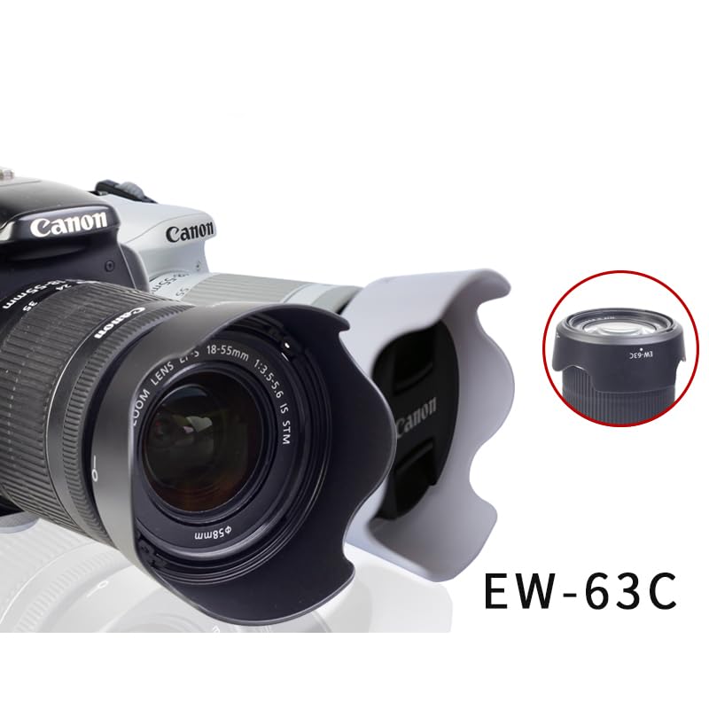 Amazon | EW-63C Canon 向け EOS Kiss X7 レンズキット EF-S18-55mm F3