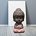 Vosarea Estatua de Buda Pequeña Escultura Tallada a Mano de Figura Buda...