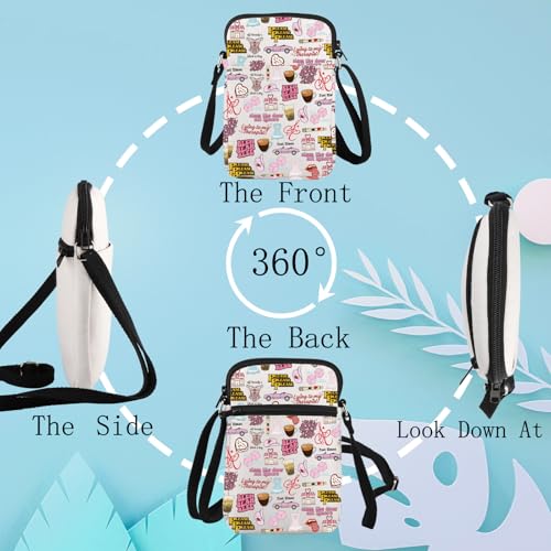 Image of LEVLO Singer Crossbody Bag Music Album Lover Gift Singer Concert Shoulder Bag Music Lover Tour Merchandise