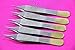 5X German ADSON Dissecting Dressing Forceps W/Gold Handle 4.75