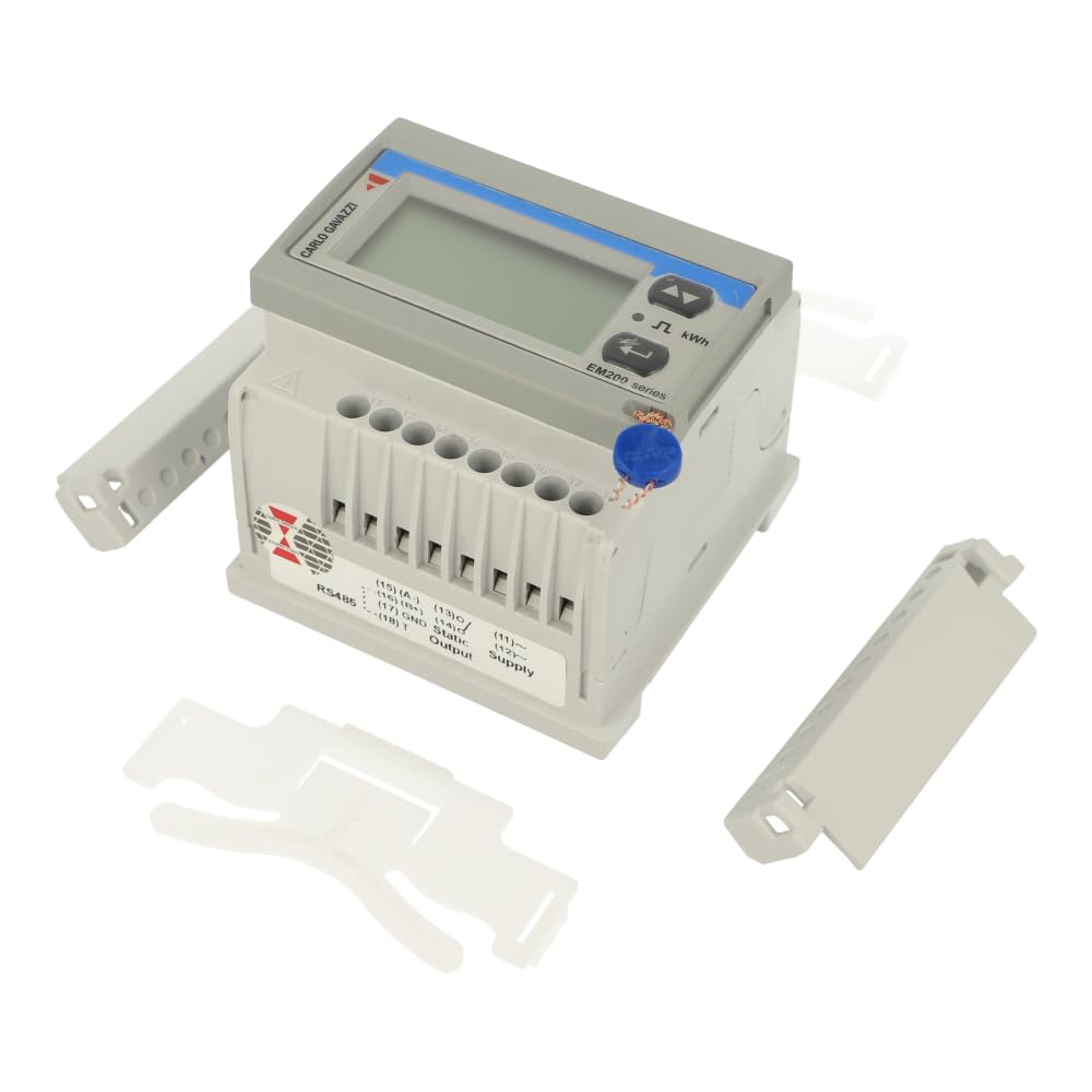 EM21072DAV53HOSPFBD | CARLO GAVAZZI ENERGY MANAGEMENT UNIT, 230/400VLL AC, THREE-PHASE, LCD DISPLAY