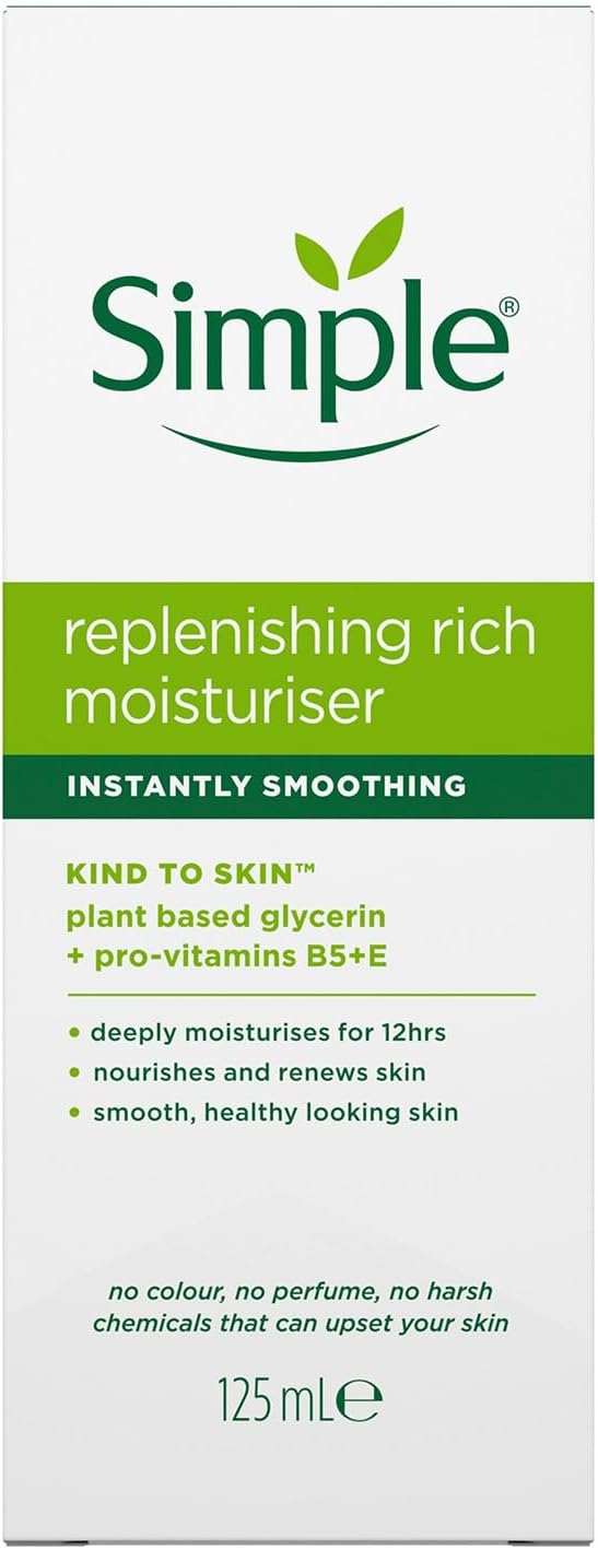 Replenishing Rich Lotion Moisturiser with Pro-Vitamins B5 + E for Nourished, Healthier-Looking Skin 125 ml