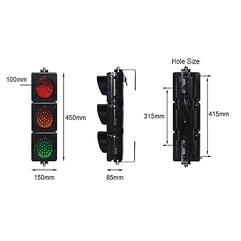 信号機型 LED ライト 4色 61D5hYUPj+L._AC_UL210_SR210,