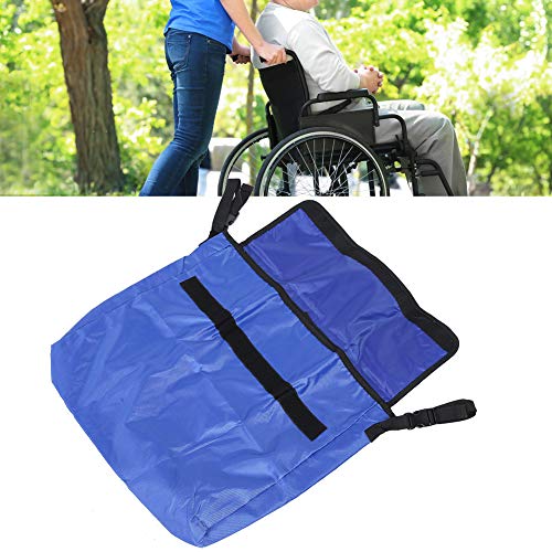 Wheelchair Backpack Storage Bag, High Capacity Electric Wheelchair Mobility Scooter Backpack Hanging Pouch Accessories Mobility Aid Bag(Blue) #TOP5