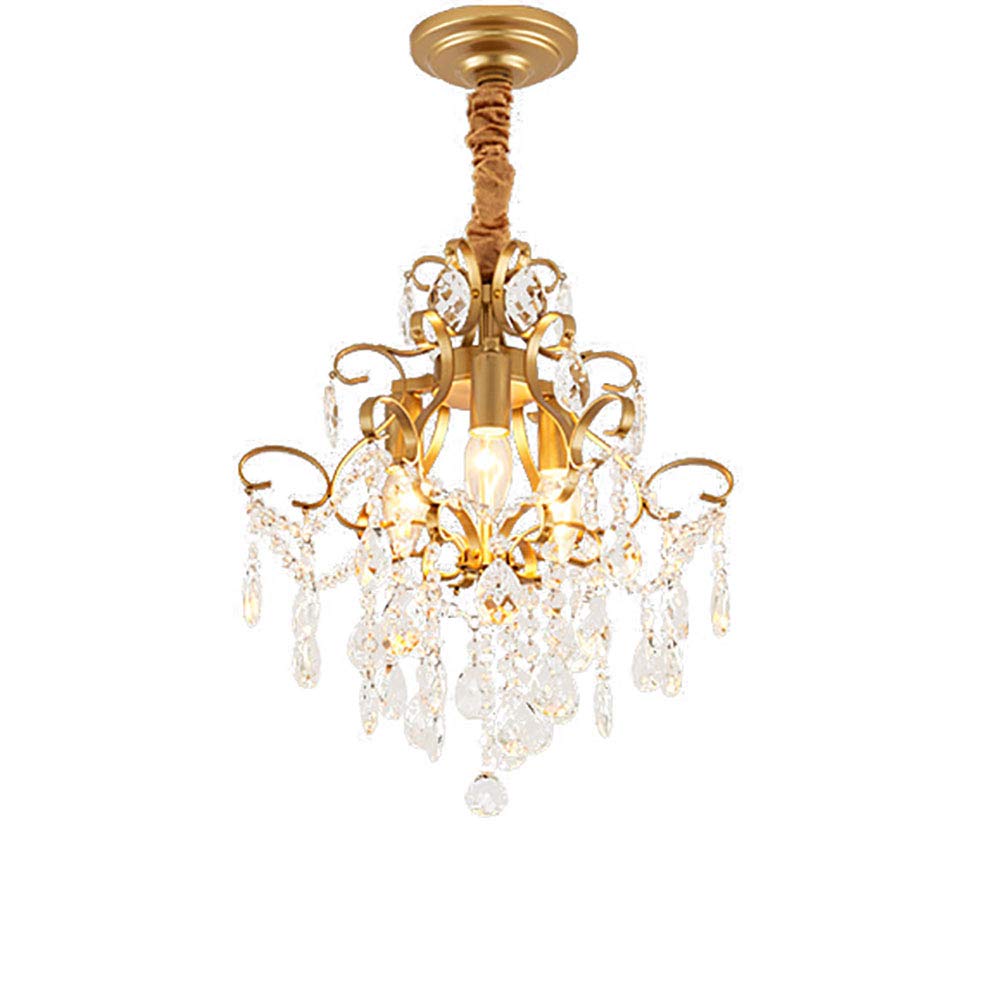 CSXSXAUO Modern Chandelier K9 Crystal Gold Adjustable Ceiling Light Fixture Pendant Lamp for Dining Room Bathroom Bedroom Livingroom-Golden 8 Lights Commemoration Day vision