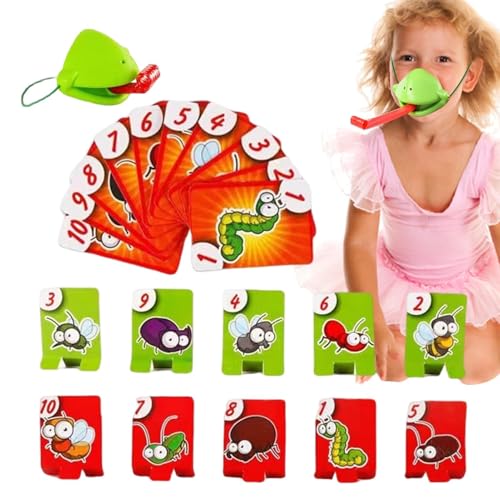 Générique Masque De Grenouille avec Langue Soufflée, Jeu De Société Langue De Grenouille, Jeu De Lézards, Jeux De Société De Bureau pour L'interaction...