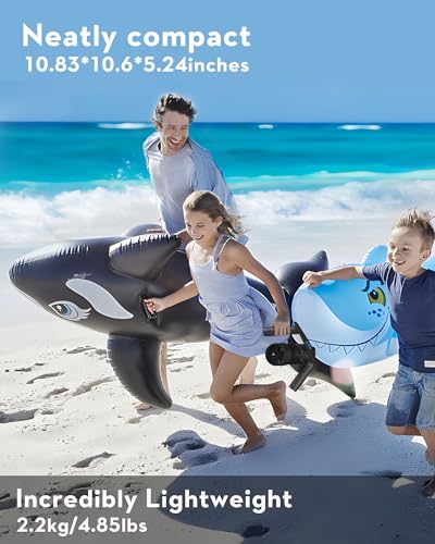 Image of EDGE K5 Underwater Scooter Detachable Modular Gear,3 MODE,Max Speed 2m /s,164ft Depth Rating,Fast recharged Sea Scooter,Adult /Kids with Camera Mount,for Pool, Scuba diving,Snorkeling and Sea Adventures