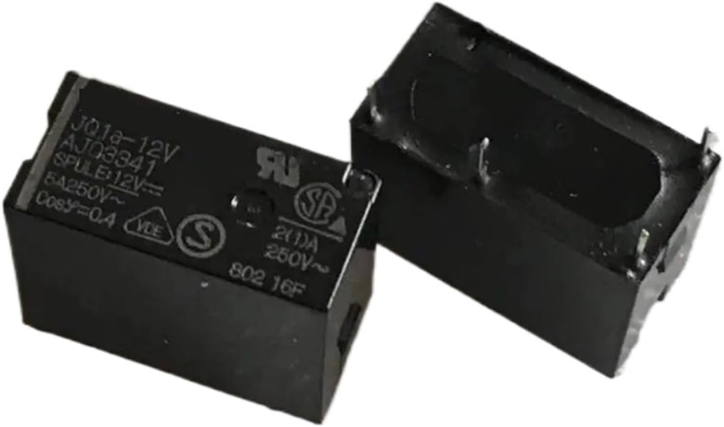 NWPNLXEA JQ1A-12V Power Relay 5A 250VAC 4 Pins