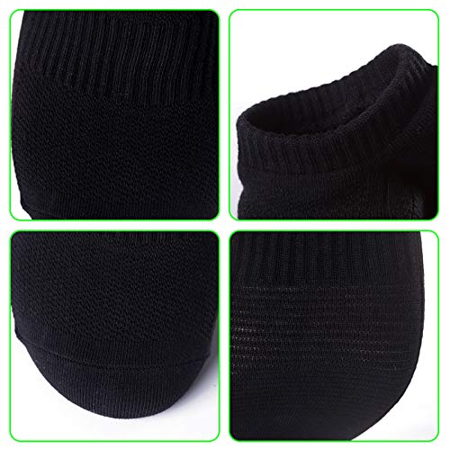 Men's Anti Odor Sweat Wick Quick Dry Cotton Casual No Show Short Sports Socks4