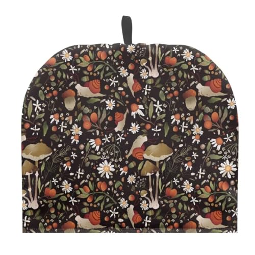 ORGYPET Mushrooms Teapot Cozy for Home Decorative Tea Pot Cover for Kepp Warm Tea Pot Dust Cover for Office Breakfast Warmer Cover for Kitchen Decor Gift for New House