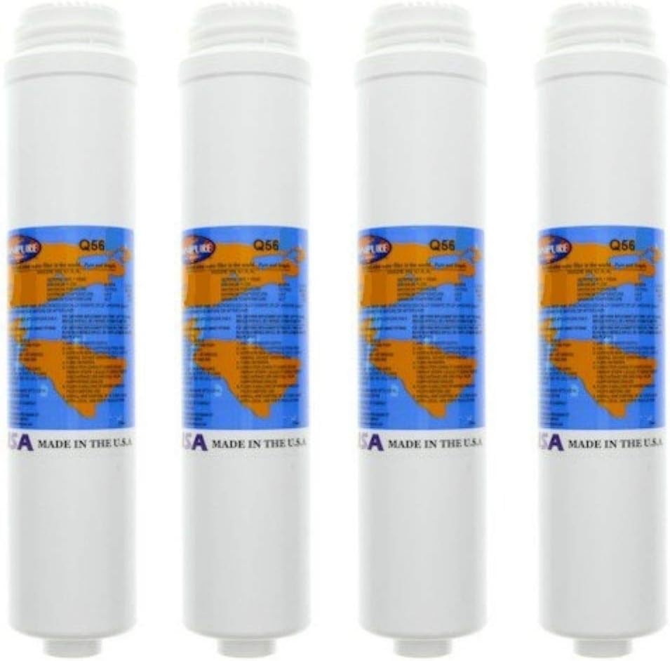 Omnipure Q5633 (Package Of 4) QSeries Omnipure Granular Carbon Filter GAC T33 2.5