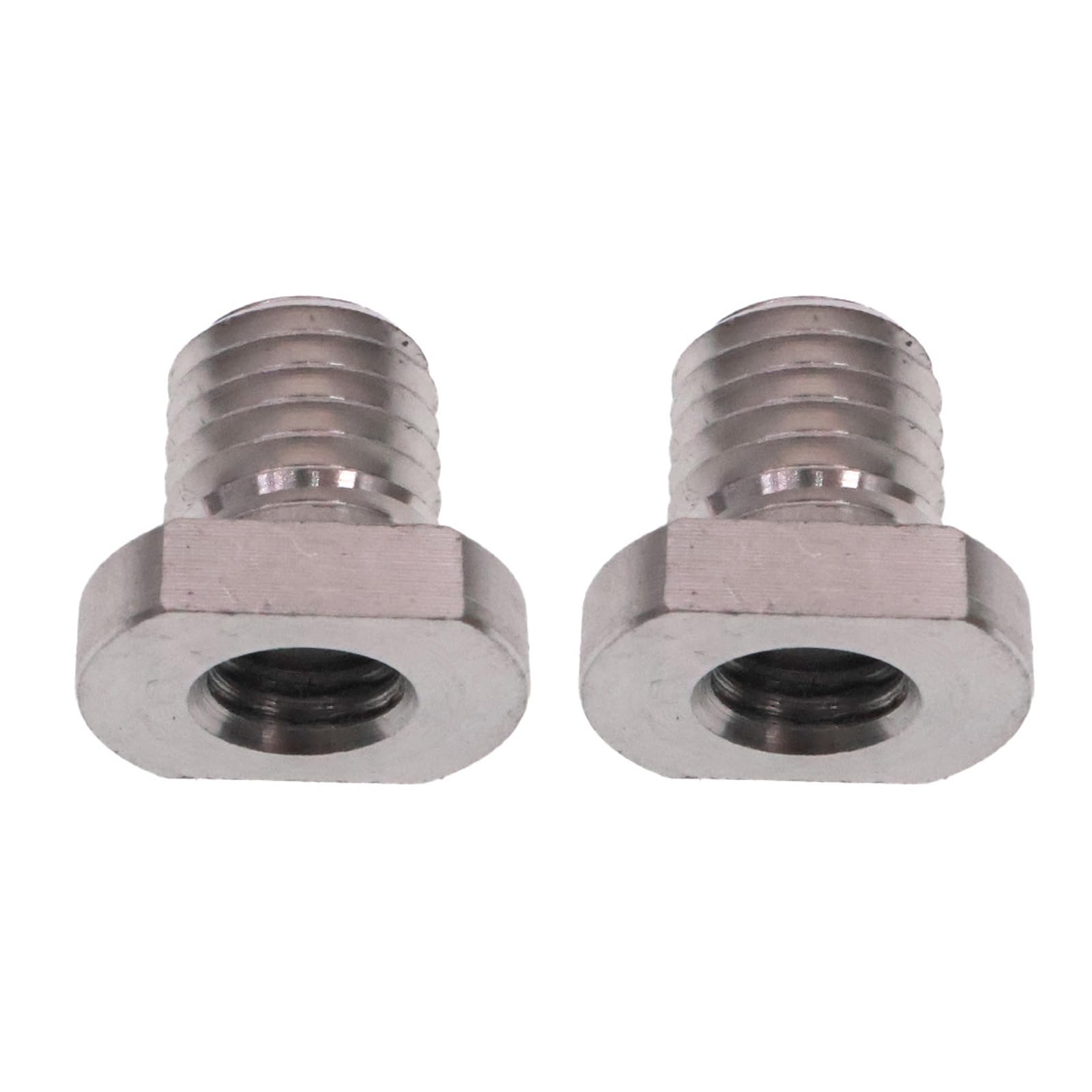 Hdoytxxm 2Pcs Stainless Steel Angles Grinders Conversion Screw 10Mm To M14 And 16Mm Polishing Adapter Thread Adapter