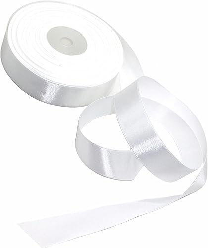 Miniatura 9 de Cinta de satén sólida de una sola cara de 1-12 pulgadas de ancho 50 yardas para detalles de boda, proyectos de costura, envoltura de regalos,